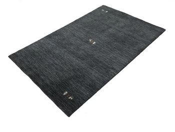 Modern Gabbeh Rug Tribal Pictorial Style Plush