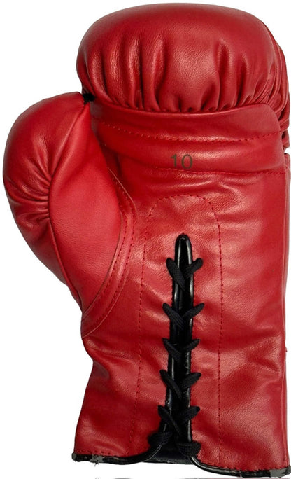 Muhammad Ali Autographed Red Everlast Left Hand Boxing Glove (Psa) Auto Grade 10