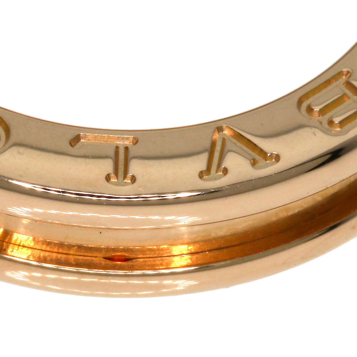 Bvlgari   Ring B.Zero1 1 Band #50 K18 Pink Gold