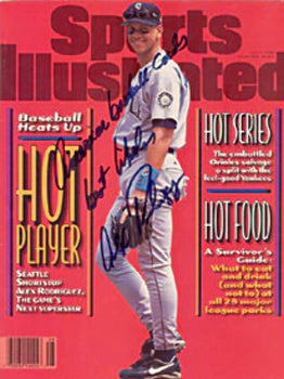 Alex Rodriguez America'S Best Wishes Autographed Sports Illustrated