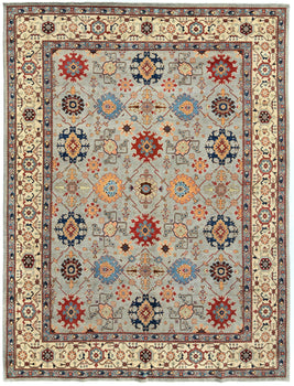 9X12 ft Handmade Kazak Serapi Oriental Rug Tribal