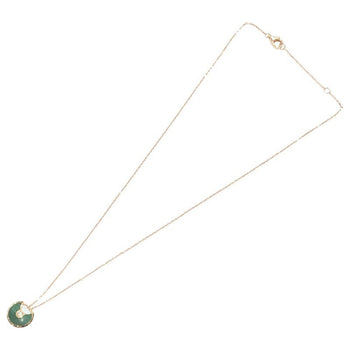 Cartier Amulette De Cartier Necklace Gold Green 750Pg Malachite