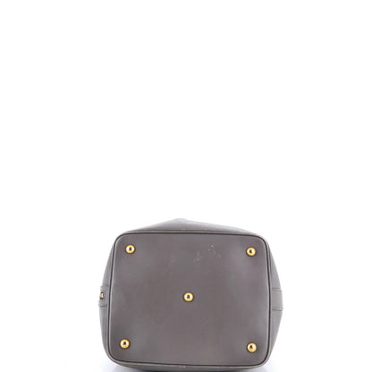 Saint Laurent Emmanuelle Bucket Bag Leather Large