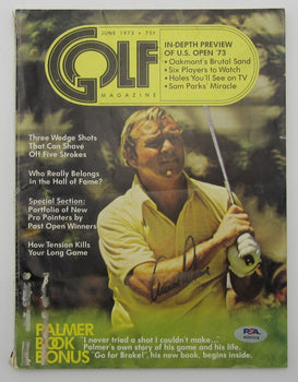 Arnold Palmer Signed/Autographed June 1973 Golf