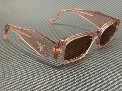 PRADA PR 17WS 19Q10D Transparent Peach Brown