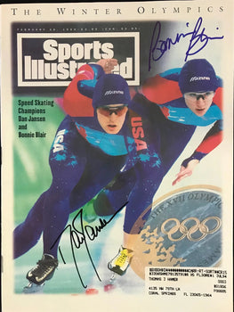 Bonnie Blair & Dan Jansen Signed Sports