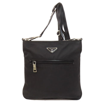 Prada   Shoulder Bag Logo Hardware Nylon