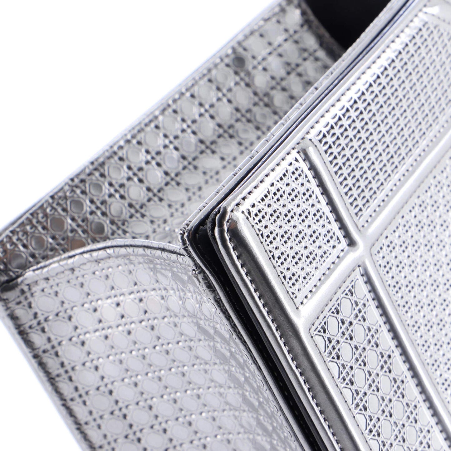 Christian Dior Diorama Flap Bag Cannage Embossed Calfskin Small