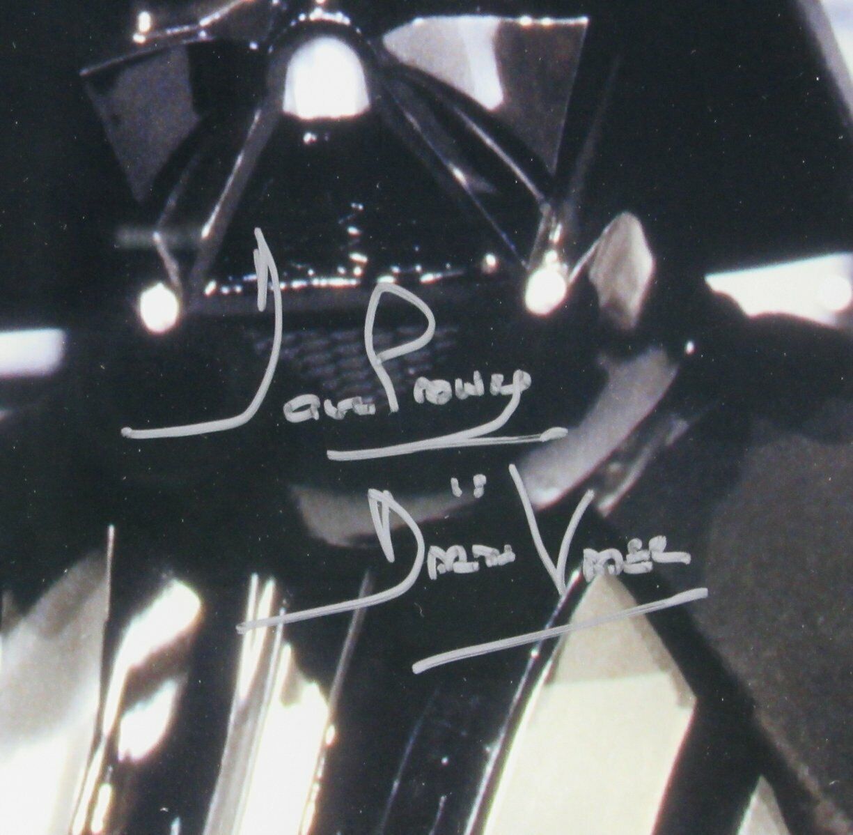 David Prowse "Darth Vader" Signed 11X14 Star Wars