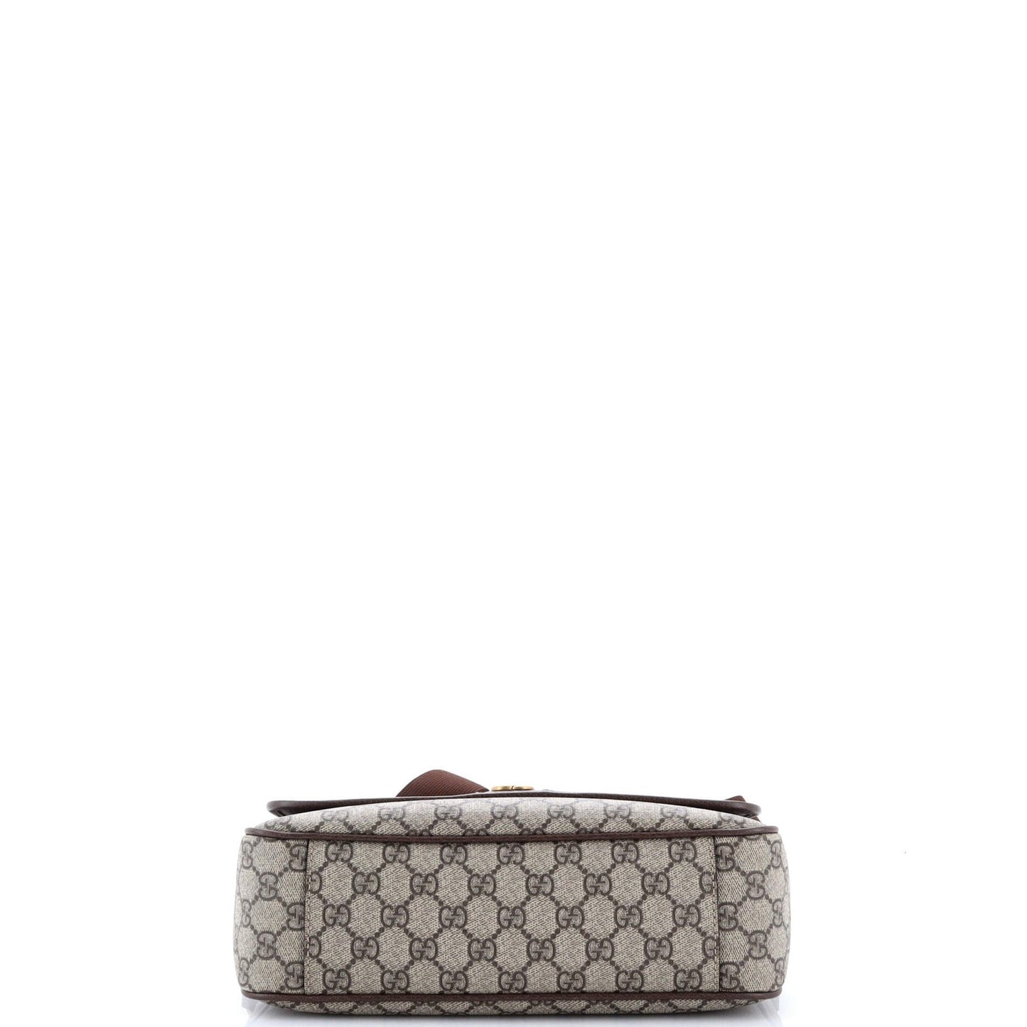 Gucci Ophidia Flap Messenger Bag Gg Coated Canvas Medium