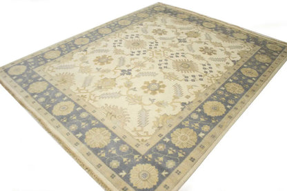 8X10 Ft Handmade Vintage Oriental Rug Muted