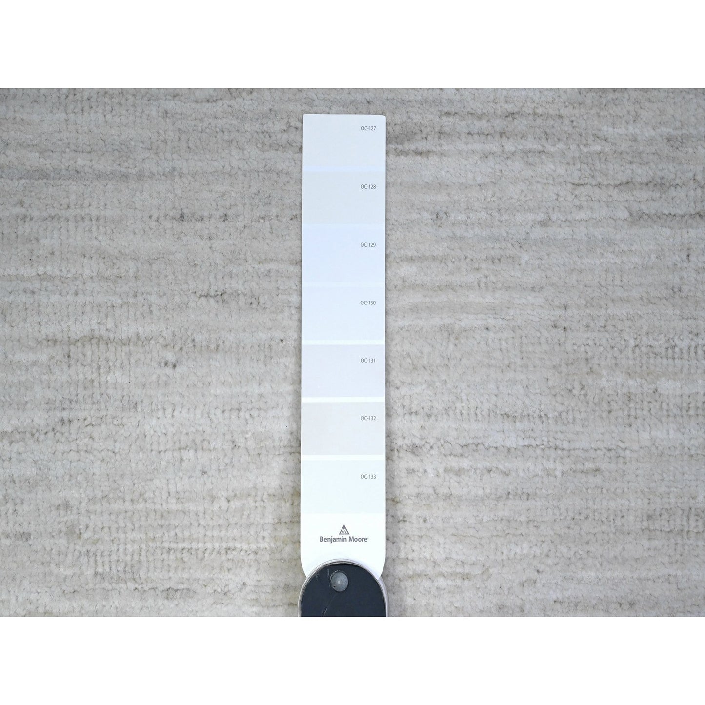 6'X9' Olympus White Modern Peshawar Hand Knotted 100% Wool Oriental Rug