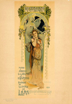 Maitres De L'Affiche Original Vintage Poster Messaline By Hellbrons1896