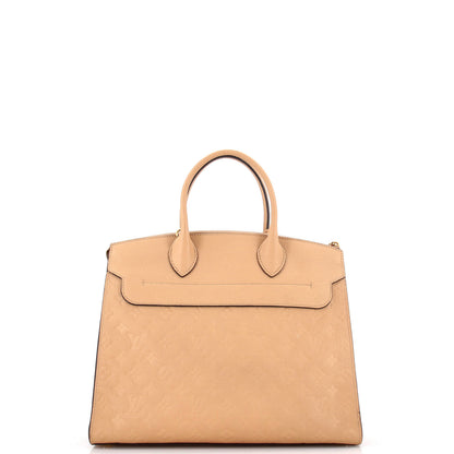 Louis Vuitton Pont Neuf Handbag Monogram Empreinte Leather Gm