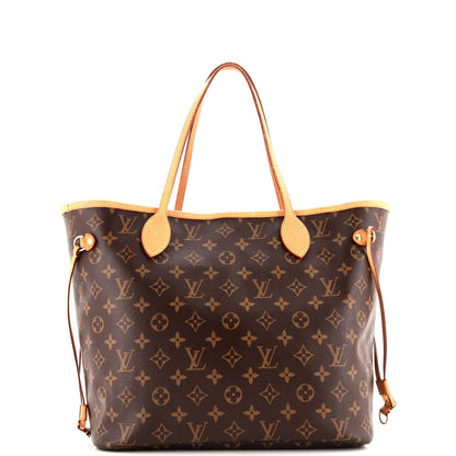 Louis Vuitton Neverfull Nm Tote Monogram Canvas Mm