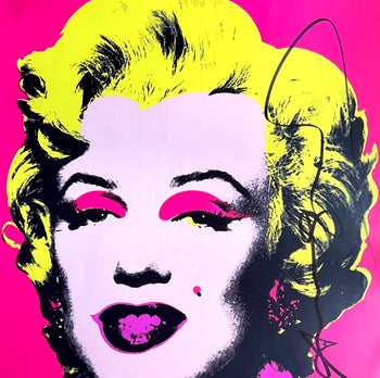 Andy Warhol 'Marilyn' Hand-Signed Coa