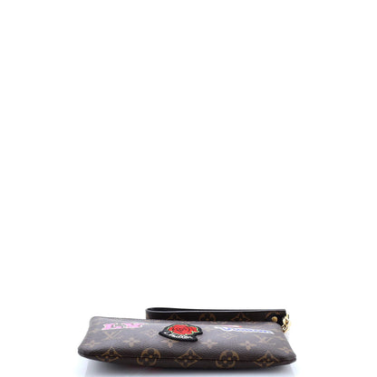Louis Vuitton City Pouch Limited Edition Patches Monogram Canvas