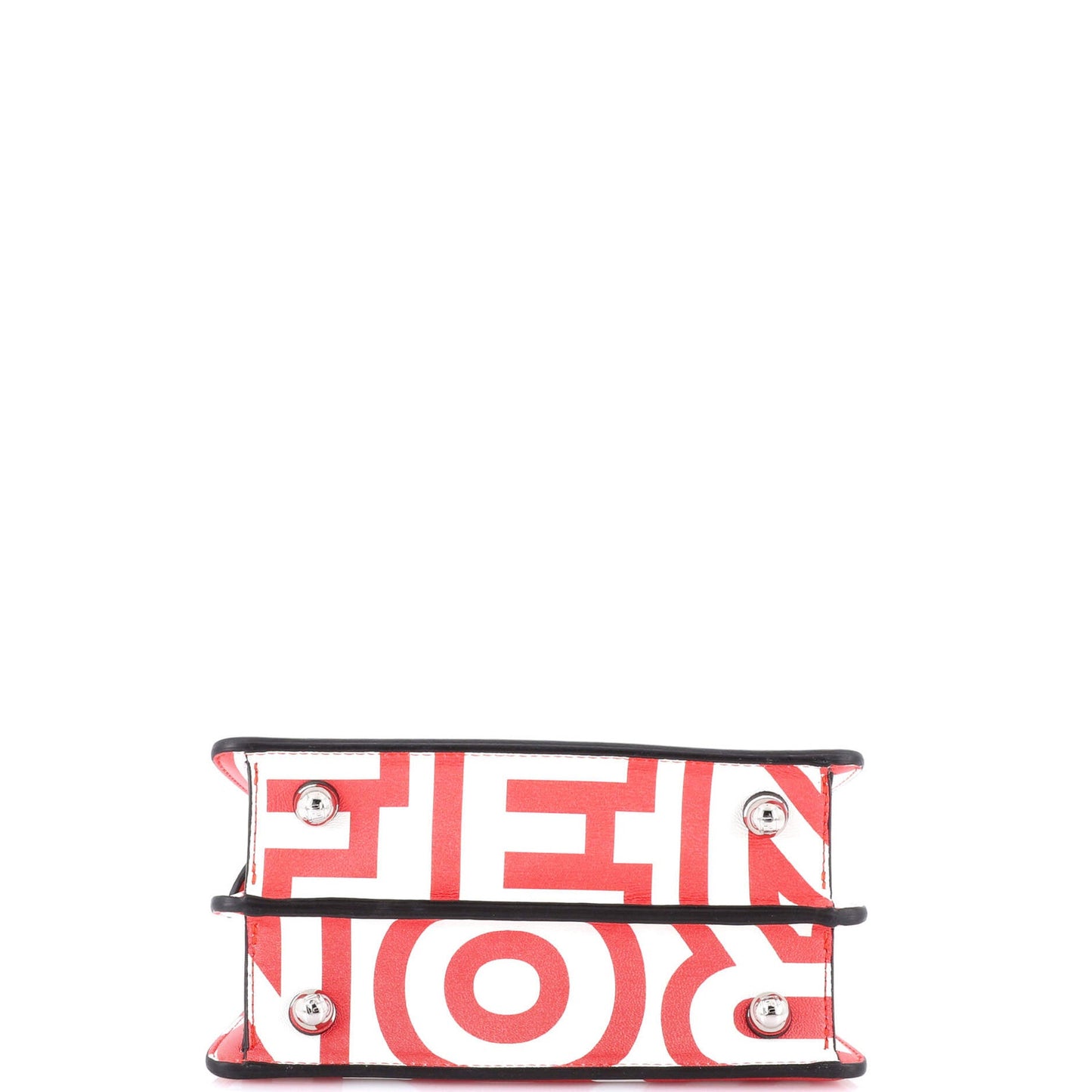 Fendi X Marc Jacobs Peekaboo Iseeu Bag Printed Leather Petite