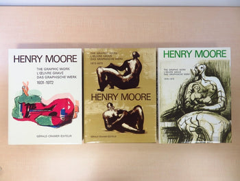 Henry Moore: Catalogue Of Graphic Work (3-Volume Set) 1973-1980