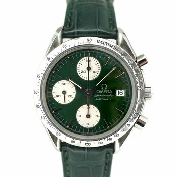 Omega Speedmaster 3811.70 Green Case Size 38Mm Men'S Used Watch #6102