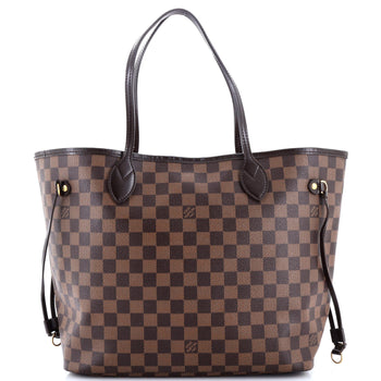 Louis Vuitton Neverfull Nm Tote Damier Mm