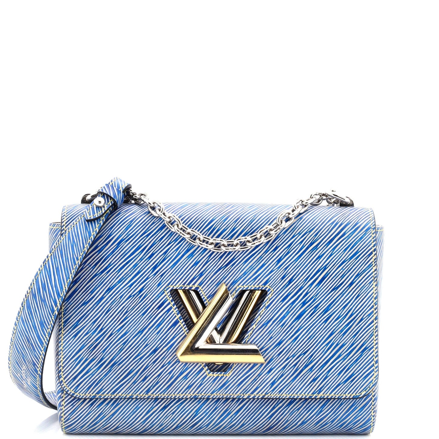 Louis Vuitton Twist Handbag Epi Leather Mm