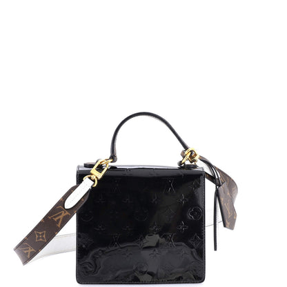 Louis Vuitton Spring Street Nm Handbag Monogram Vernis With Monogram Canvas