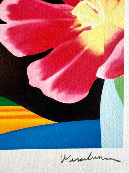 Tom Wesselmann Lithograph Handmade Coa Numbered Signed Op