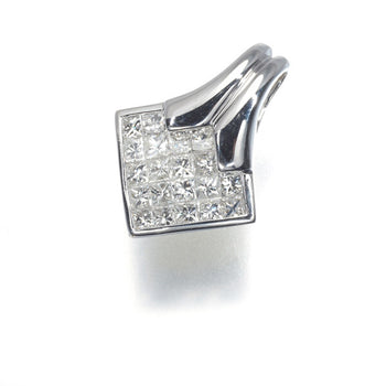 Diamond 0.60Ct Mystery-Setting Pendant 18K 750