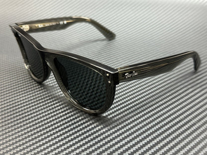 RAY BAN RBR0502S 6707GR Transparent Dark Grey Unisex 53 mm Sunglasses