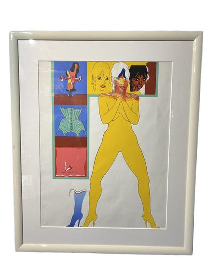 Jones Allen ED200 Pour 1965 Autograph Lithograph Les