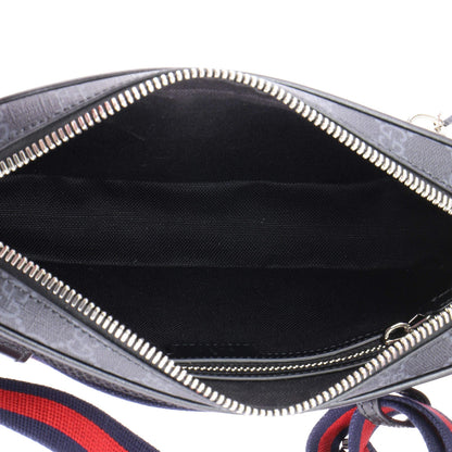 Gucci Soft Zip Belt Bag Gg Coated Canvas Small