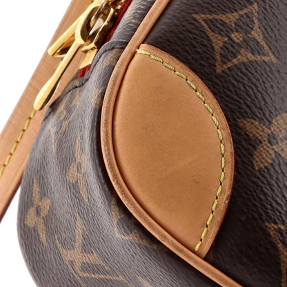 Louis Vuitton Deauville Handbag Monogram Canvas Mini