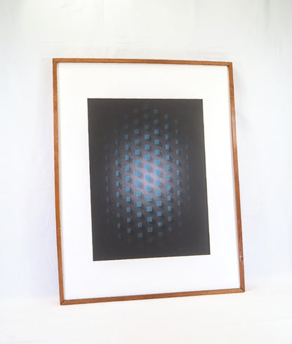 Ivan Contreras Brunet Lithograph "Untitled" Signed 1974 Limited Edition 100