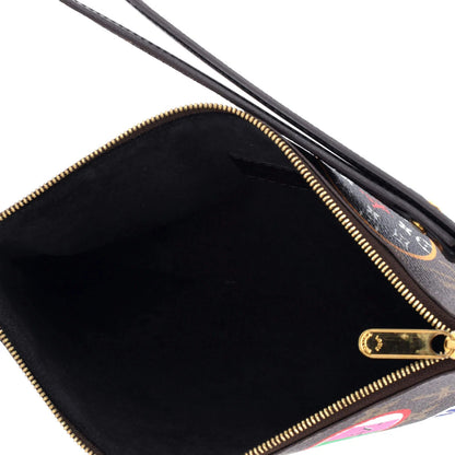 Louis Vuitton City Pouch Limited Edition Patches Monogram Canvas