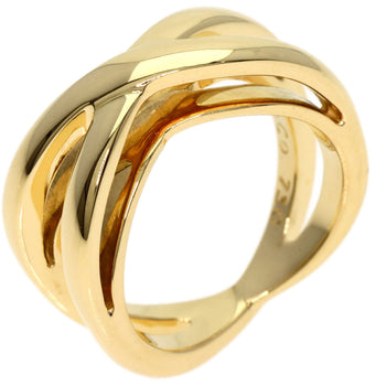 Tiffany&Co.   Ring Cross K18 Yellow Gold