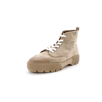 Hermes Women'S Itineraire Ankle Boots Suede With Leather