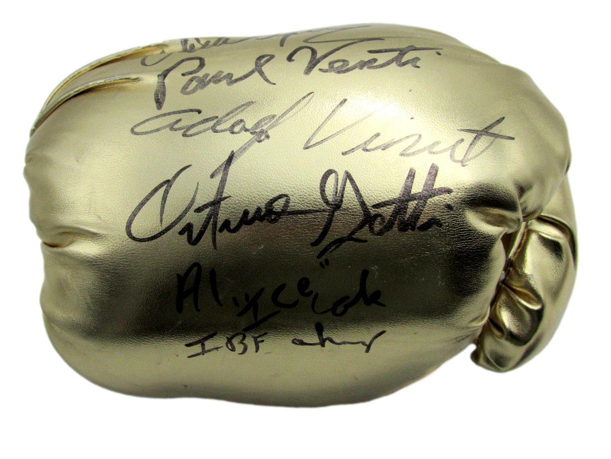 12 New Jersey Hall Of Fame Boxers Multi Signed