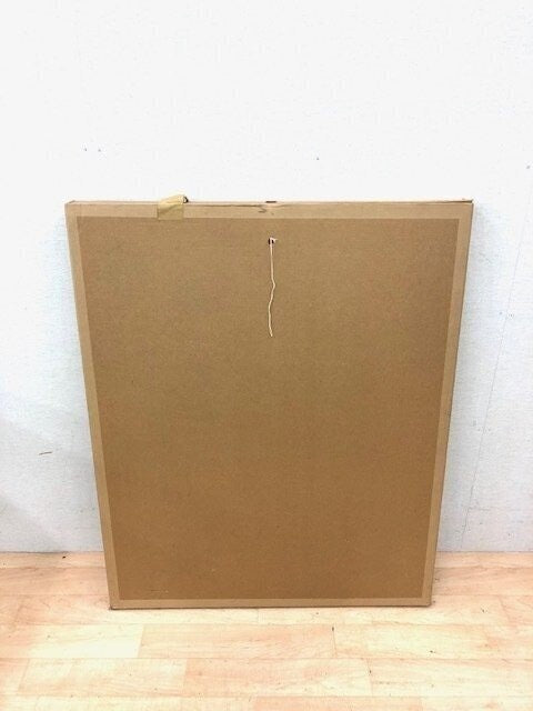 Victor Spahn Original Lithograph Print "Yellow Flower" Paris Signed Coa