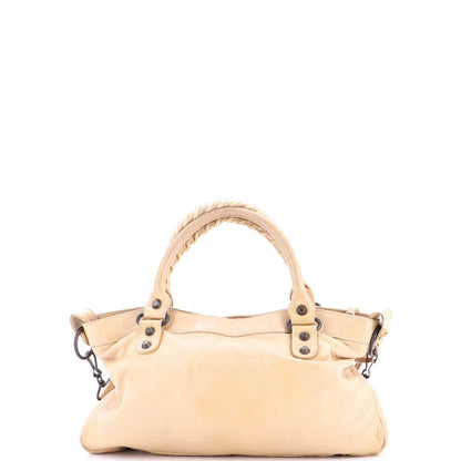 Balenciaga First Classic Studs Bag Leather