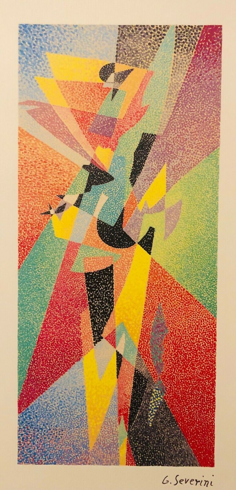 Gino Severini Lithograph 1968 Venice Biennale Coa Numbered In Pencil