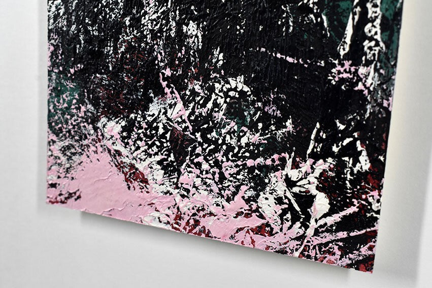 Steven Cox (Scottish) Oil on Paper Original Paintings Unique Work Abstract 2015