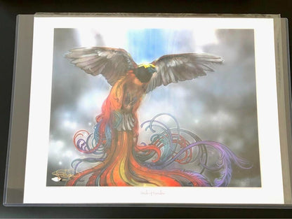 Birds Of Paradise Mtg Nielsen Signed Magic The
