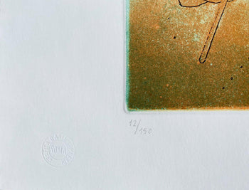 Roberto Sebastian Matta, Etching, Hand-Signed Numbered In Pencil