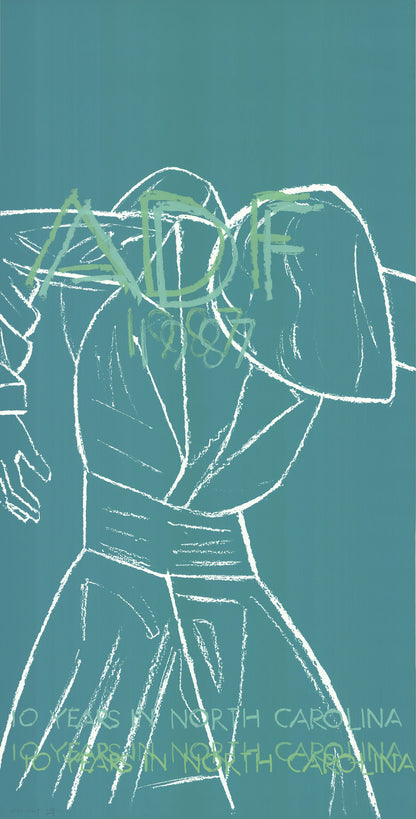 Alex Katz American Dance Festival Signed " Serigraph Pop Art