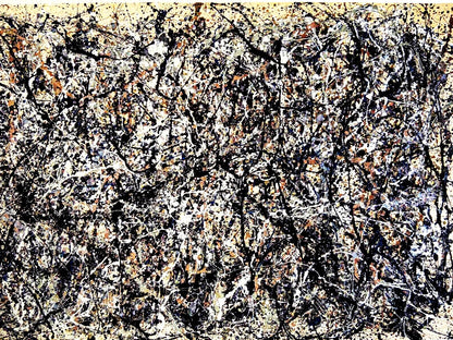 Jackson Pollock Lithograph Coa Signed Numbered By Hand /Mark Rothko