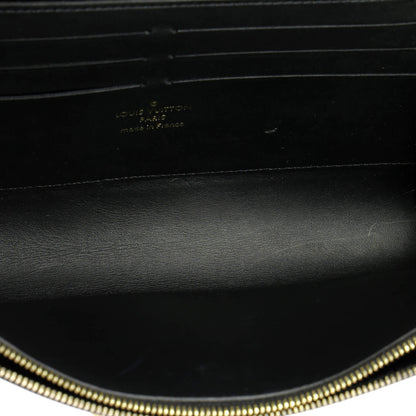 Louis Vuitton Twist Chain Wallet Limited Edition Brogue Reverse Monogram Canvas
