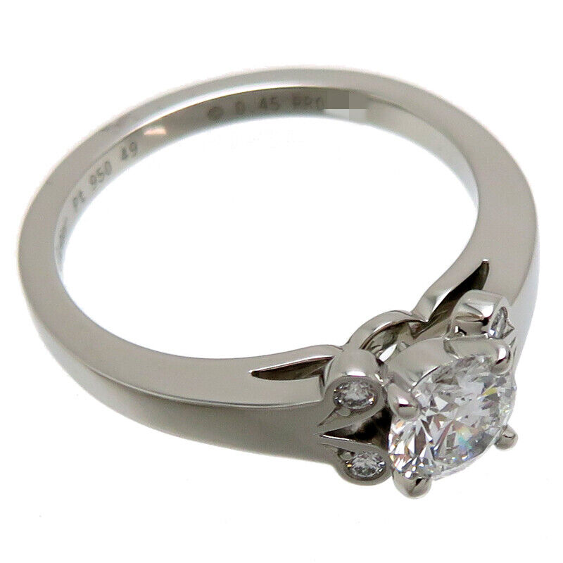 Cartier 0.45ct Diamond Ballerina Solitaire Ring