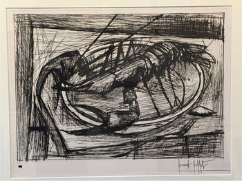 Bernard Buffet Original Drypoint Etching 