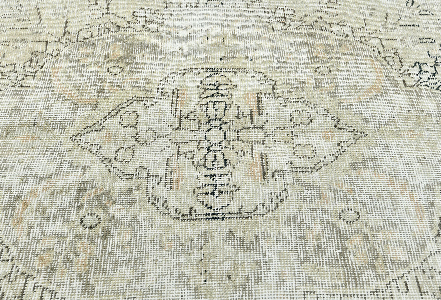 Antique Vintage Oriental Rug 5'2X8'5 Ft Medallion